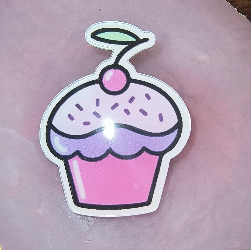 Cute Pink Cupcake PIN